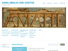 Tablet Screenshot of annaamalia-goethe.de